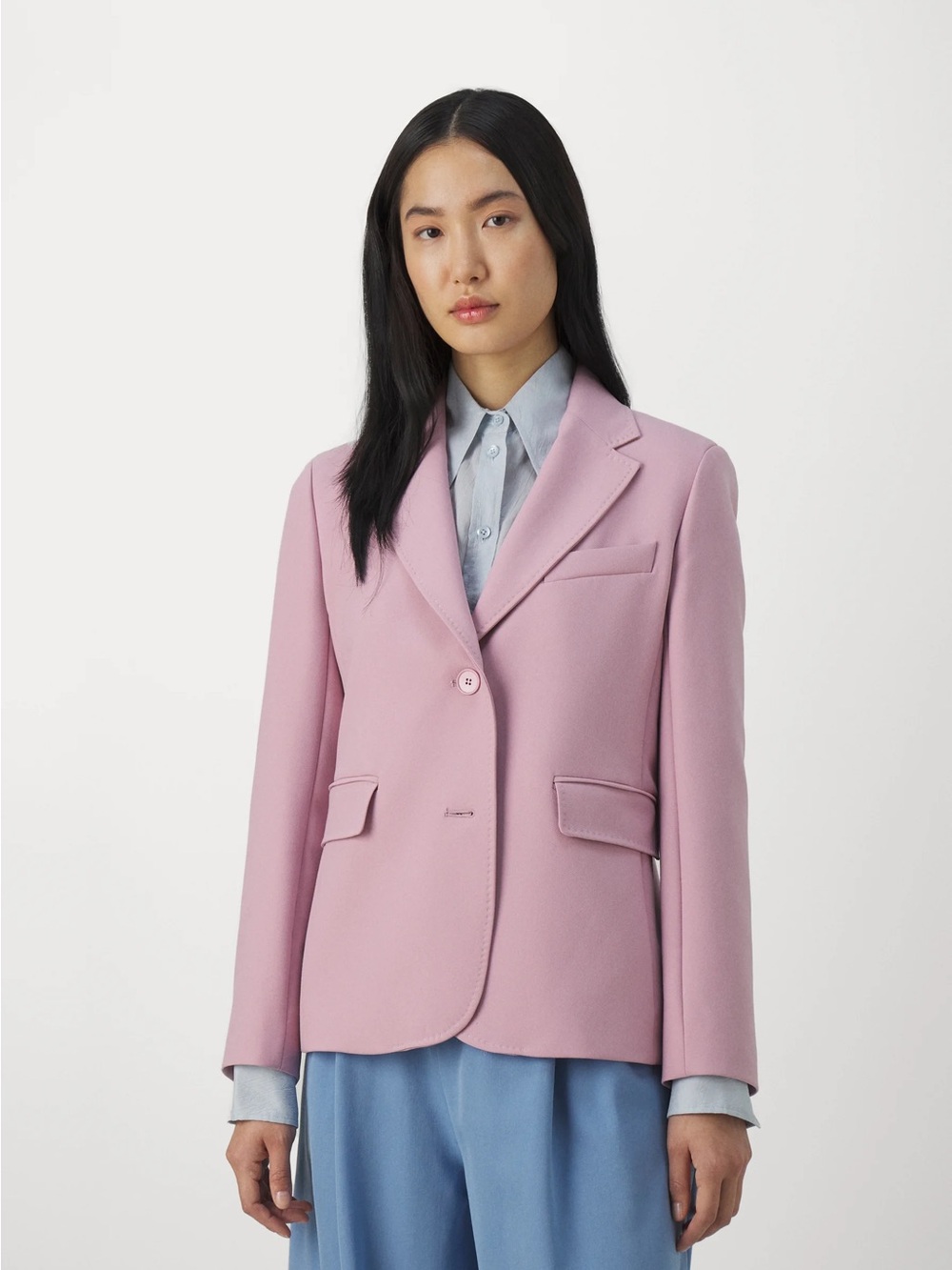 Weekend Max Mara Pastel Pink Tailored Blazer